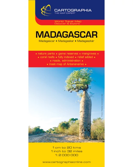 Cartographia-Madagascar harta-9789633529645