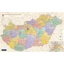 Harta administrativa Ungaria II., harta de perete (maghiară) - 98x62 cm - Folie laminată