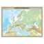 Harta geografica a Europei, harta de perete (maghiară) - 62x45 cm - Folie laminată