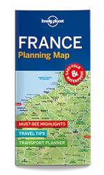Franta harta  - Lonely Planet