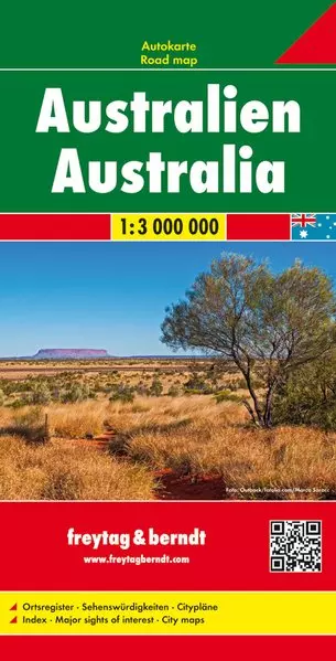 Australia harta (Freytag)