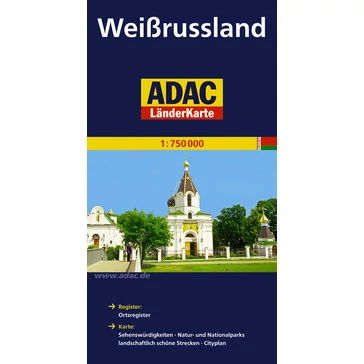 Belarus harta  - ADAC