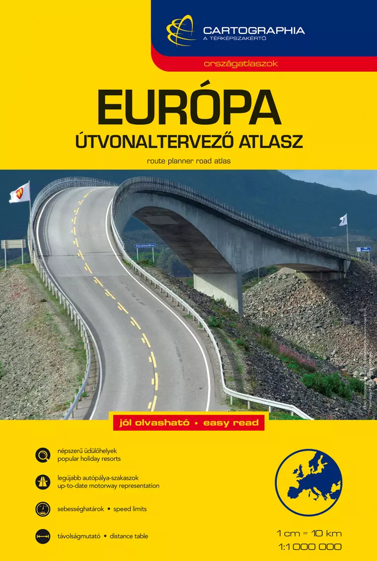 Europa atlas planificator rutier