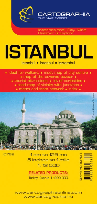 Istambul harta - Cartographia