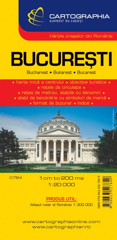 Bucureşti harta orașului