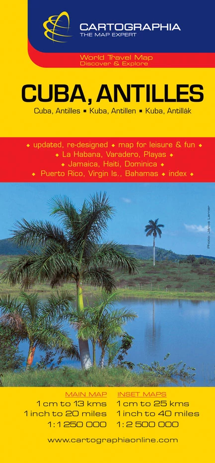 Cuba, Antilele harta