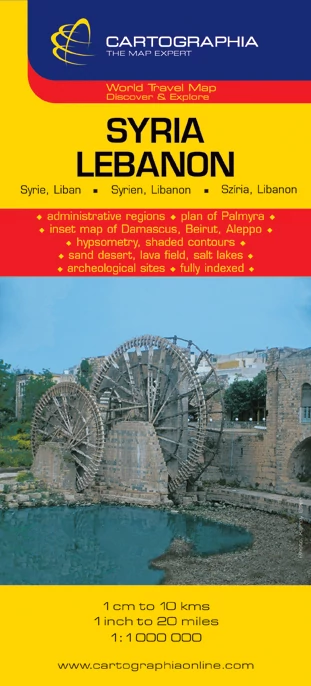 Siria, Libanon harta