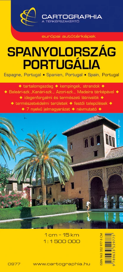 Spania, Portugalia harta