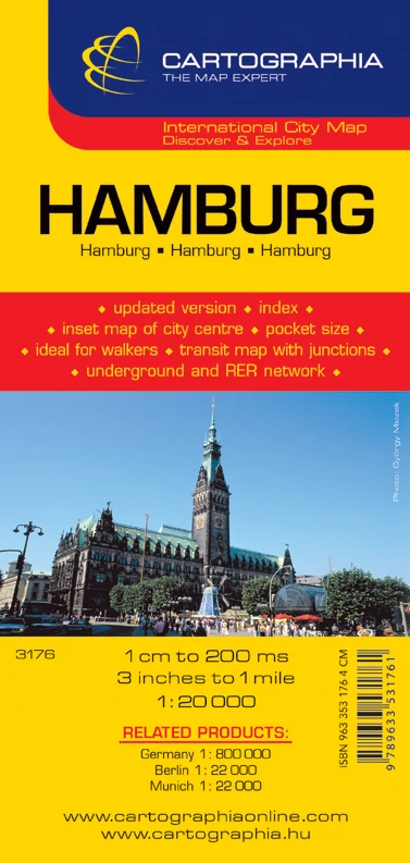 Hamburg harta - Cartographia
