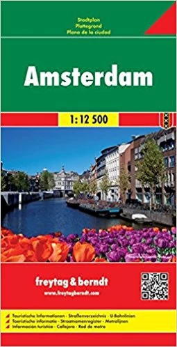 Amsterdam harta orașului (Freytag)