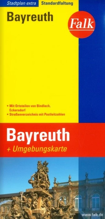 Bayreuth și împrejurimi harta extra