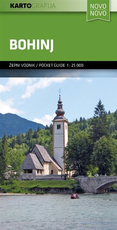Bohinj harta de buzunar
