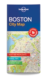 Boston harta  - Lonely Planet
