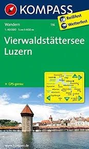 K 116 Vierwaldstatter-see, Luzern harta turistică