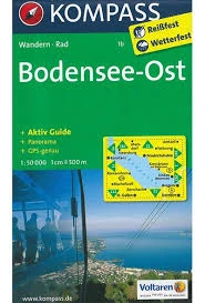 K 1B Lacul Boden partea de est harta turistică