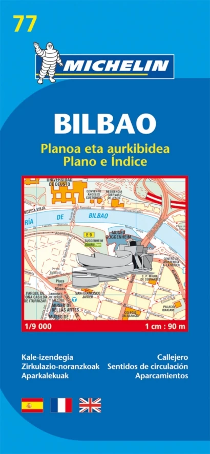 Bilbao harta orașului