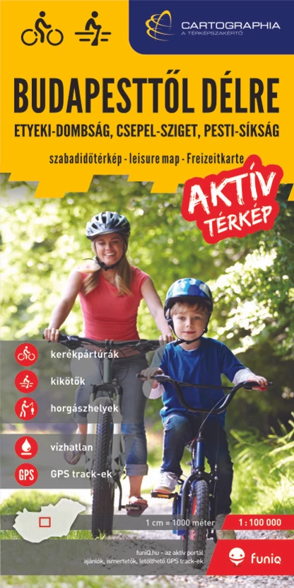 De la Budapesta spre sud hartă activă