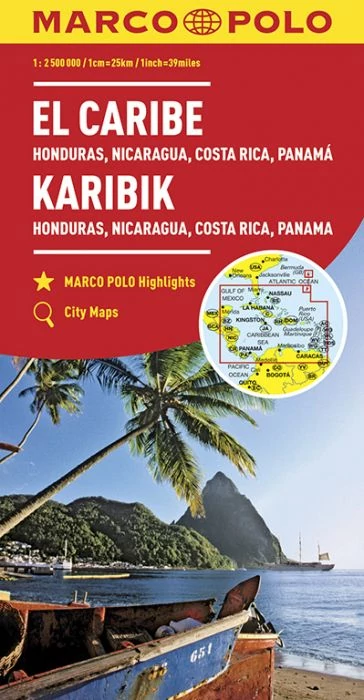 Insulele Caraibe harta