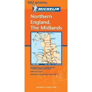 Marea Britanie (centru,nord) harta - Michelin 402/502