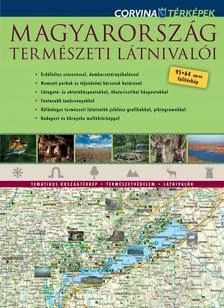 Atractii naturale ale Ungariei harta (maghiară)