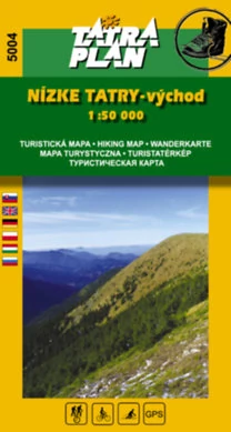 TP5004 Tatra de Jos (Est) harta turistică