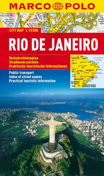 Rio de Janerio harta orașului