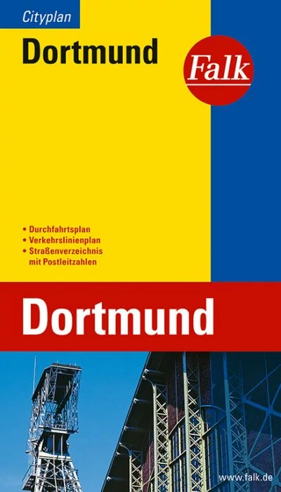 Dortmund harta orașului (Cityplan)
