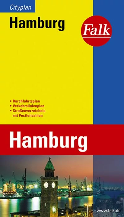 Hamburg harta orașului (Cityplan)