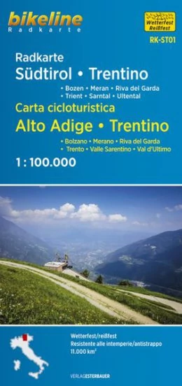 Tirol Sud harta de ciclism