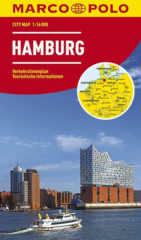 Hamburg harta - Marco Polo