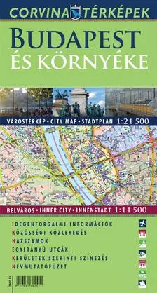 Budapesta și împrejurimi harta