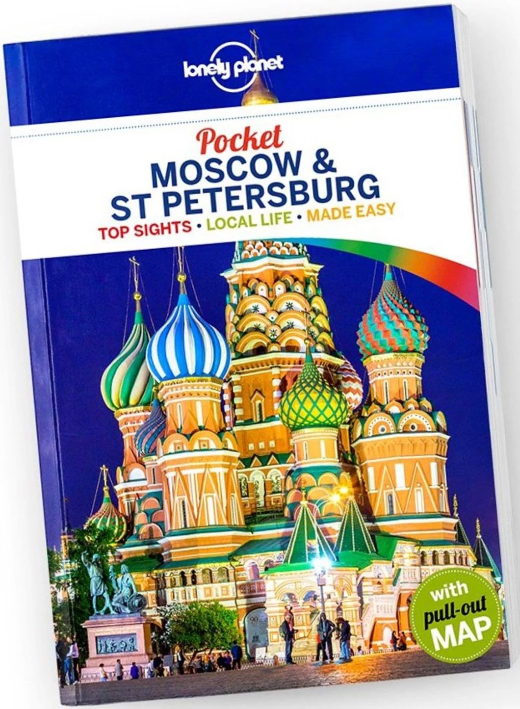 Moscova Sankt Petersburg Pocket ghid turistic (engleză)