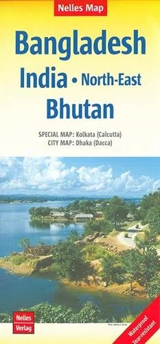Bangladesh, India de Nord-Est, Bhutan harta - Nelles