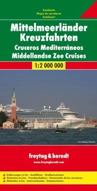 Rute maritime mediterane harta (Freytag)