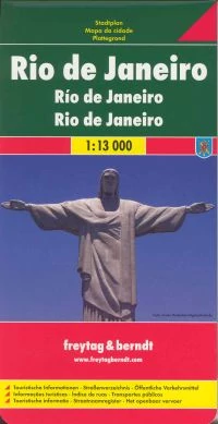 Rio de Janerio harta orașului (Freytag)