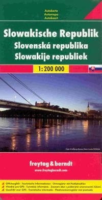 Slovacia harta - Freytag