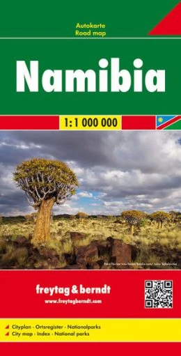 Namibia harta (Freytag)
