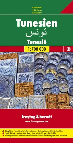 Tunezia harta (Freytag)