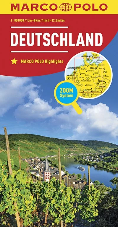 Germania harta - Marco Polo