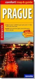 Praga (map&guide) harta laminată