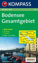 K 1C Bodensee harta turistică