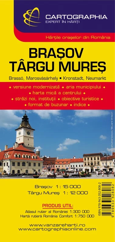 Brasov, Târgu Mureş harta