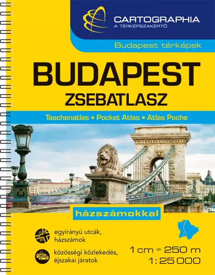 Atlas de buzunar Budapesta