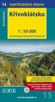TM 15 Harta turistică Krivoklátsko