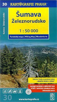 TM 30 Harta turistică Sumava – Zeleznorudsko