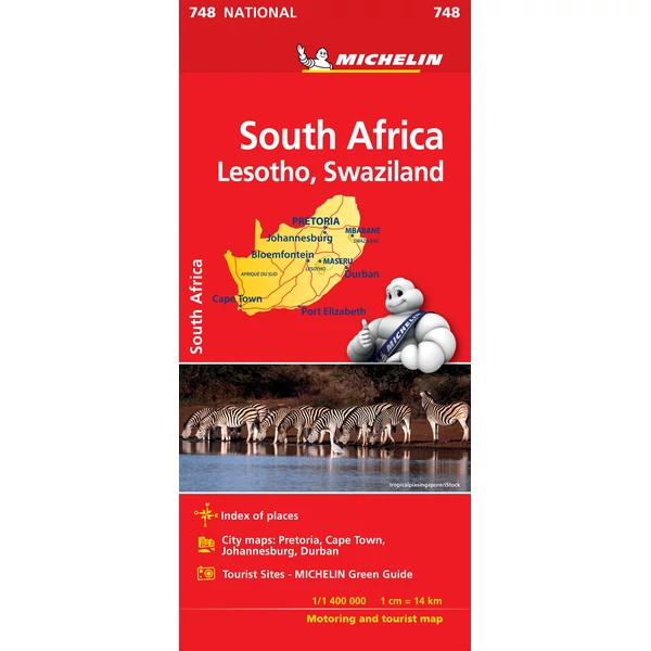 Africa  de Sud harta - 0748 Michelin