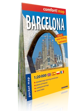 Barcelona harta Comfort (laminat)