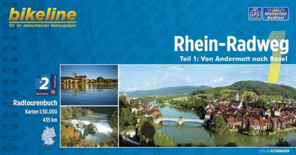 Rajna ghid de ciclism 1. Andermatt - Basel