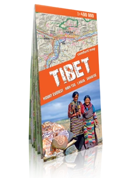 Tibet harta trekking