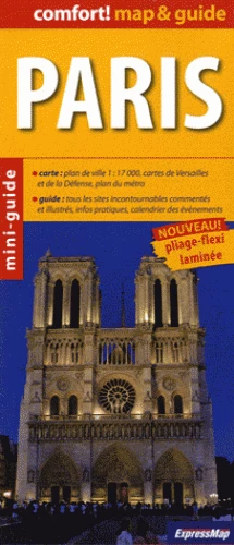 Paris (map&guide)  harta orașului (franceza)